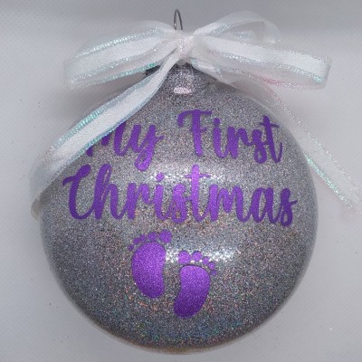 Glitter Ornaments