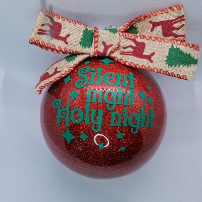 Silent Night Holy Night Ornament