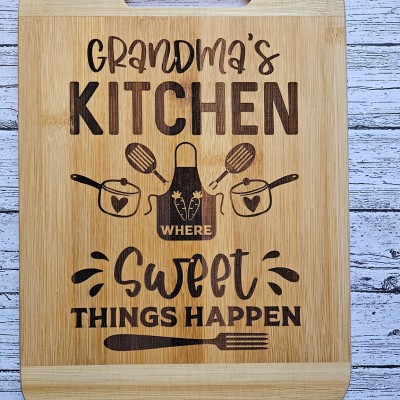 Grandma's Kitchen Cutting Board