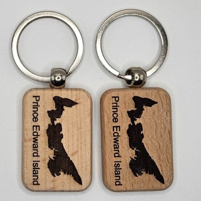 P.E.I. Map Keychain