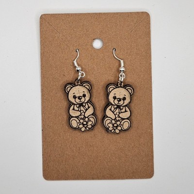 Teddy Bear Earrings