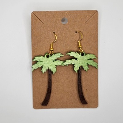 Palm Tree Earrings