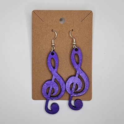 Treble Clef Earrings