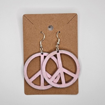 Peace Sign Earrings