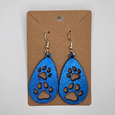 Pawprint Earrings