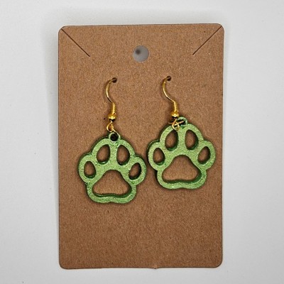 Pawprint Earrings