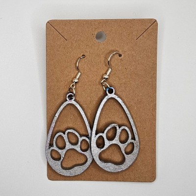 Pawprint Earrings