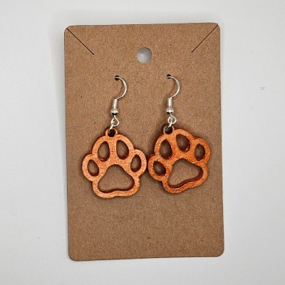 Pawprint Earrings