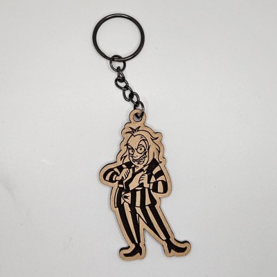 Beetlejuice Keychain