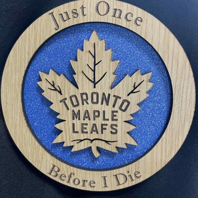 Leafs Just Once Before I Die Ornament