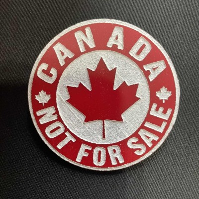 Canada Not For Sale Pin